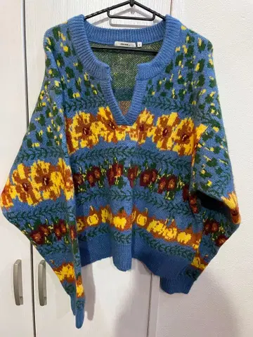 니코앤드 베지터블 플라워 니트 L 사이즈