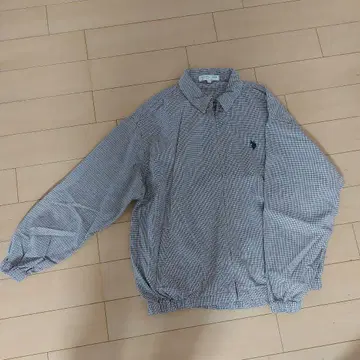 U.S. POLO ASSN. 체크 무늬 집업 자켓