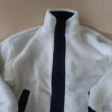택 포함 새상품 리버서블 점퍼