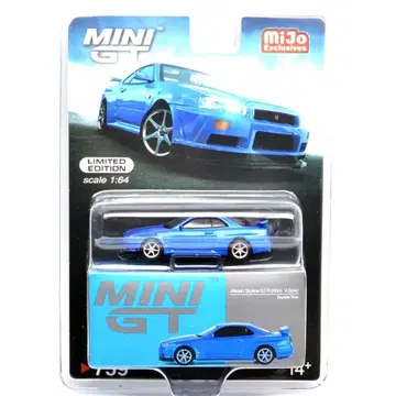 MINI GT NISSAN SKYLINE GT-R(R34) V-SPEC