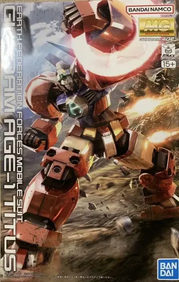 MG 1/100 건담 AGE-1 타이타스 건담 프라모델