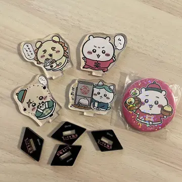 치이카와 반점 아크릴 스탠드, 캔뱃지 (치이카와, 하치와레, 시사)