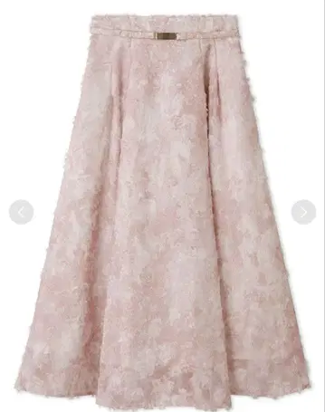CELFORD 벨트 포함 플라워 JQ 스커트 size36