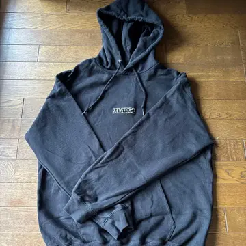 XLARGE 블랙 후드티 L 사이즈