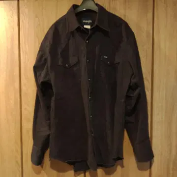 2000년 랭글러 데님 셔츠 블랙 XL