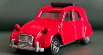토미카 시트로엥 2CV 오다큐 특주 빨간색
