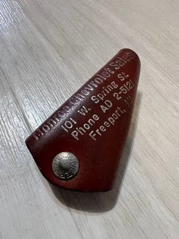 시보레 키케이스 nos 빈티지 임팔라 벨에어 가죽 키케이스