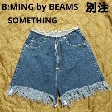 B:MING by BEAMS 별주 썸씽 데님 숏팬츠