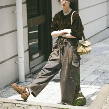 니코앤드 NKJ 2025AW 몬스터 카고 데님