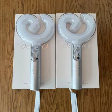 aespa 응원봉 ver.2 공식 트레이딩 카드 포함 2개 세트