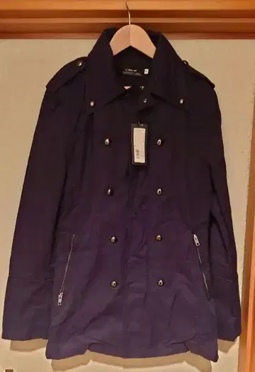 트렌치코트 L7 TEAL HEP size3