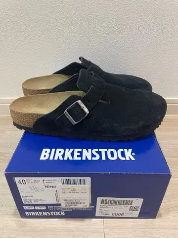 BIRKENSTOCK 보스턴 블랙 40