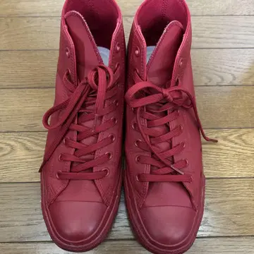 CONVERSE 레드 하이컷 스니커즈