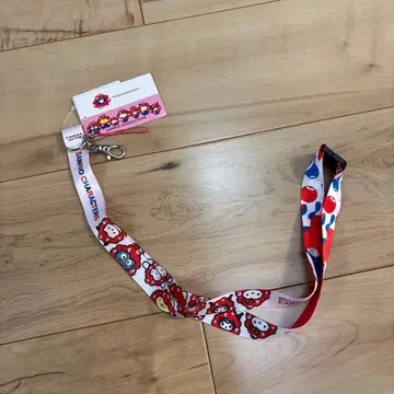 [ 새상품 ] 만박 산리오 미야쿠미야쿠 넥스트랩 레드 쿠로미 키티