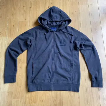 American Eagle 다크 그레이 집업 후드티