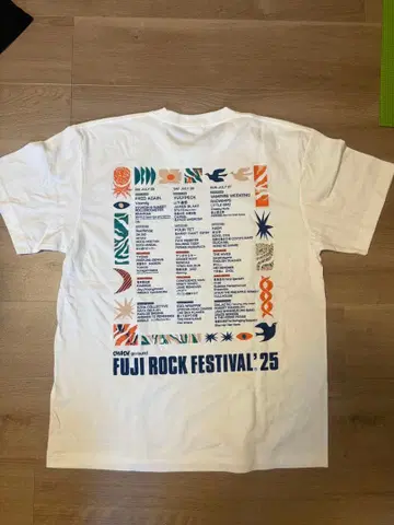 FUJI ROCK FESTIVAL '25 티셔츠