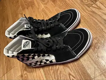 Vans Sk8-Hi 블랙/화이트 체커