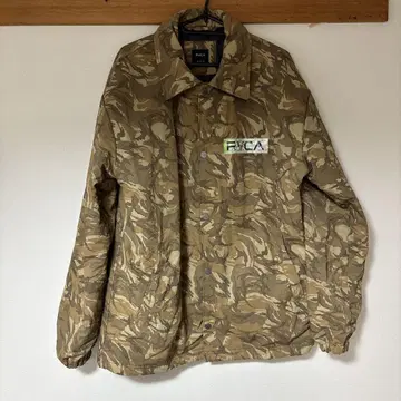 RVCA 아우터 M NATURE X INDUSTRY 카모플라쥬