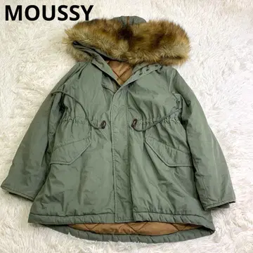 새상품급 MOUSSY A LINE N2B 코트 마우지
