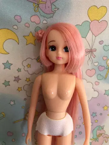 리카짱 캐슬 오단고 헤어 핑크 헤어 리카짱 키라짱