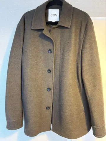 COS 울 자켓 브라운