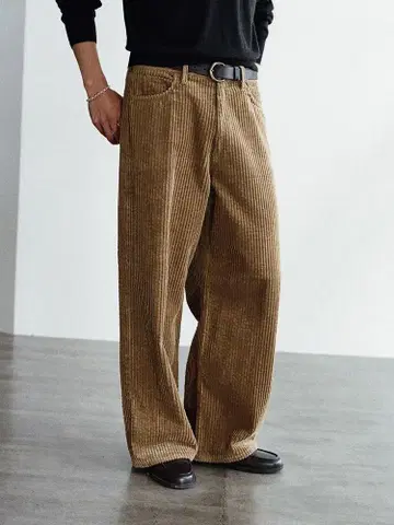 [ LIDNM ] Wide Ridge Washed Corduroy