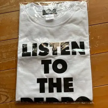 LISTEN TO THE PEDRO 화이트 M 사이즈