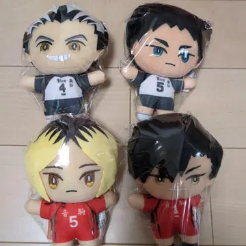 하이큐!! 미니코레! 봉제 인형 마스코트 4