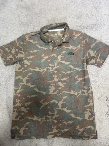 The North Face 카모플라쥬 피케 셔츠