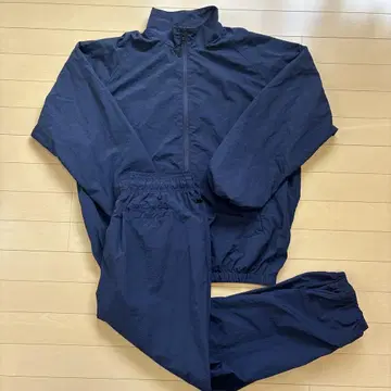 유나이티드 애슬레 셋업 코튼라이크 나일론 트레이닝 M