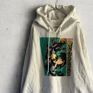 MY HERO ACADEMIA 프린트 후드티 L 사이즈