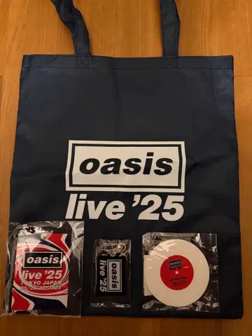 오아시스 Oasis Live '25 도쿄 돔 VIP 특별 굿즈