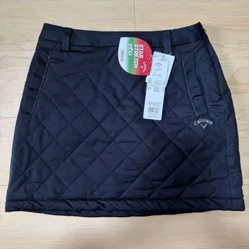 미사용 새상품 Callaway 블랙 스커트 M 사이즈