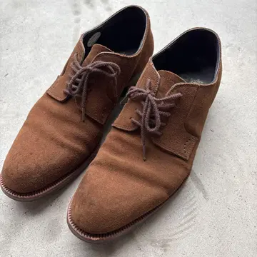 JOHNSTON&MURPHY 브라운 스웨이드 드레스 슈즈