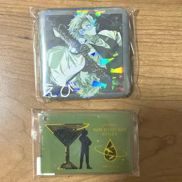 귀멸의 칼날 모크테일 바 Bar 시나즈가와 사네미 로토 캔뱃지 참