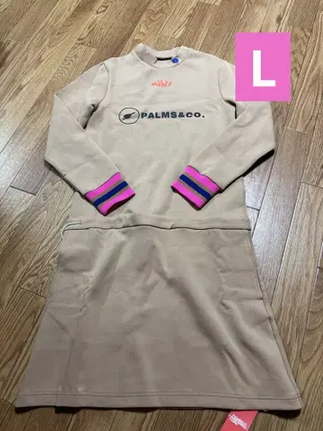PALMS&CO. 베이지 긴팔 원피스