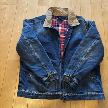 TOMMY HILFIGER XL 데님 자켓