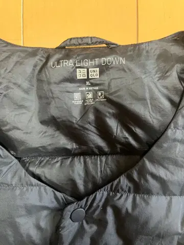 UNIQLO 울트라 라이트 다운 컴팩트 자켓 네이비 XL