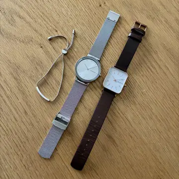 SKAGEN 여성용 손목시계 2세트