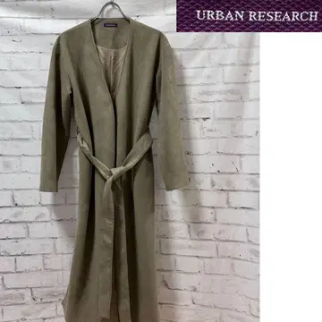 URBAN RESEARCH 올리브 롱 코트