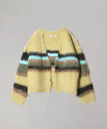 PERVERZE Double Stripe Knit Cardigan