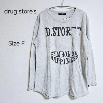 미사용 새상품 drug store's 긴팔 T셔츠 Size F