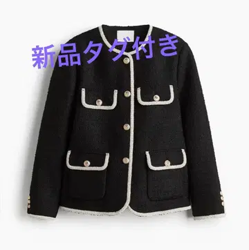 에이치앤엠 H&M 부클레 자켓 새상품 XS 완판템