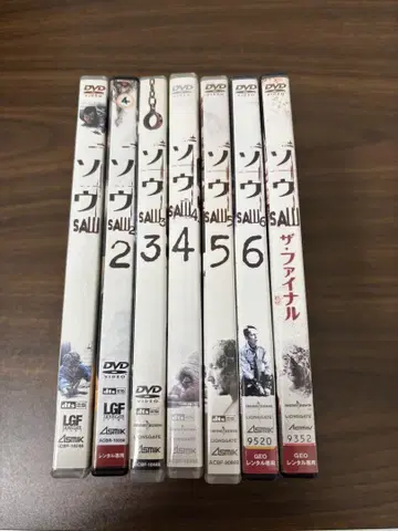 쏘우 DVD 1-6 + 더 파이널