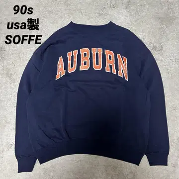 90s usa SOFFE AUBURN 오번대 네이비 맨투맨 XXL