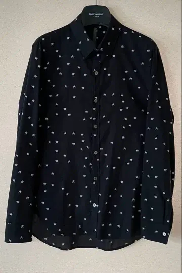 레어템 카즈유키 쿠마가이 패턴 스타 셔츠 정가 24,200엔 레이온 셔츠