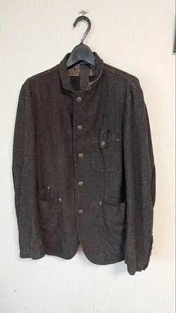 장 카를로 로시 다크 브라운 테일러드 자켓