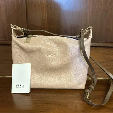 FURLA 핑크 베이지 2way 핸드백