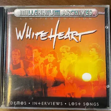 AOR CD WHITE HEART / 한정판 CD 데모 미공개 곡