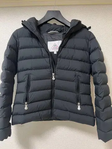 PYRENEX SPOUTNICSOFT 후드 부착 블랙 다운 자켓